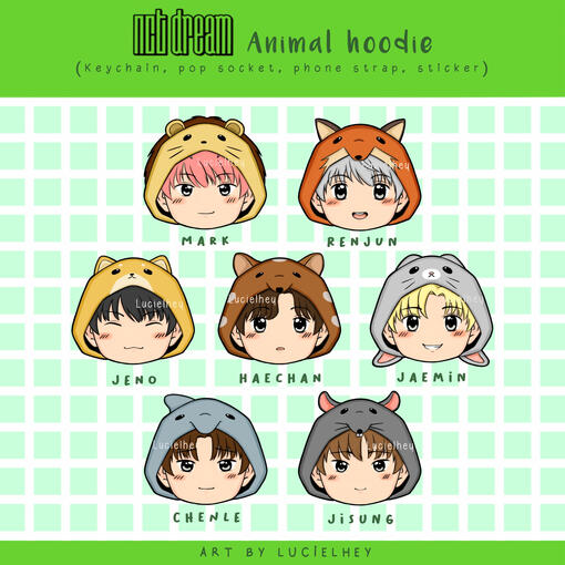 NCT Dream Animal Hoodie